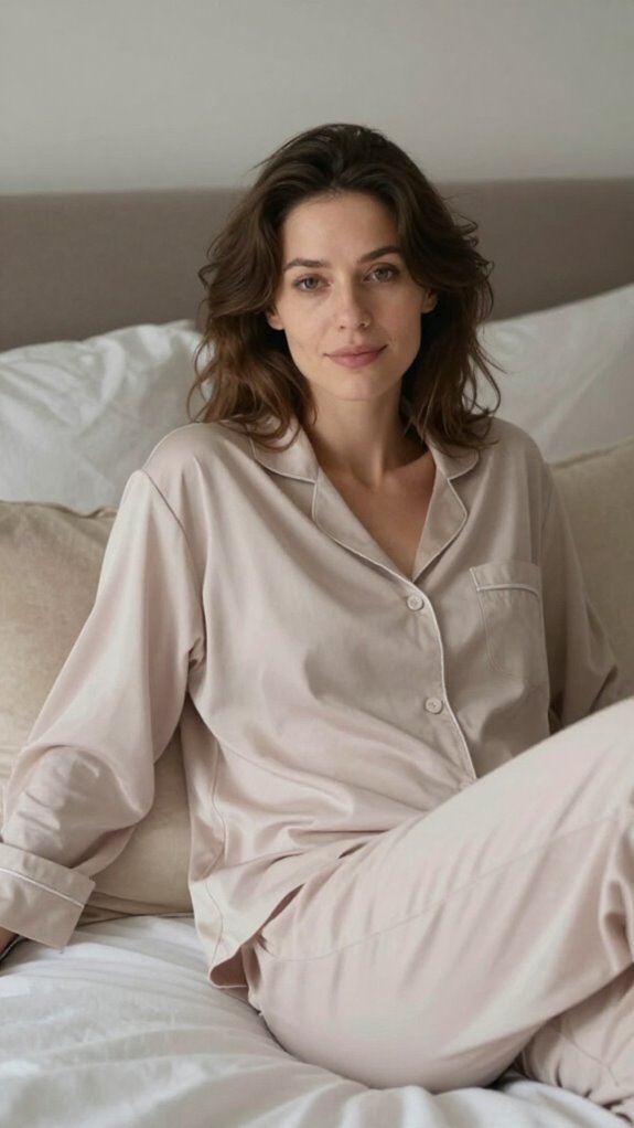 skincare claims in sleepwear