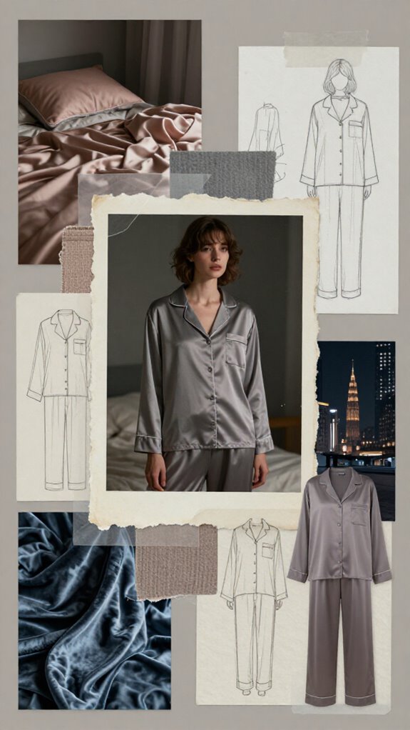 sleek edgy mysterious luminous
