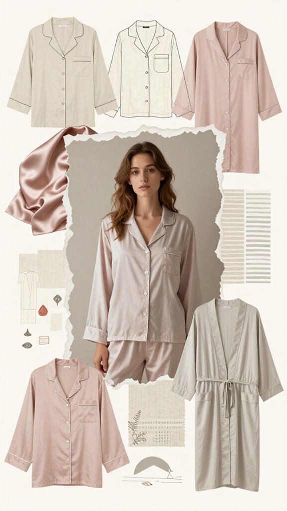 sleepwear styled for daytime