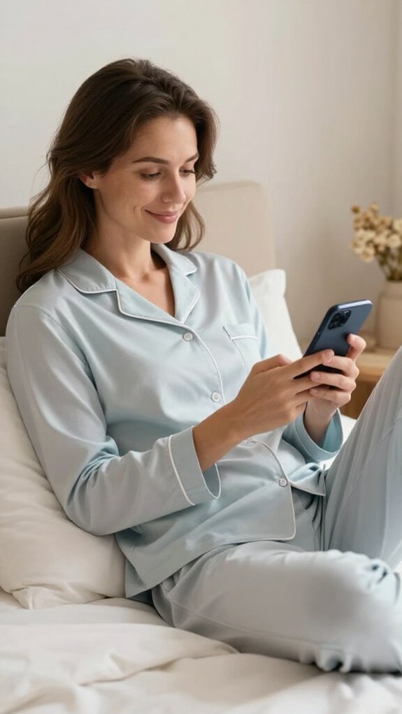 smart temperature sensitive sleepwear