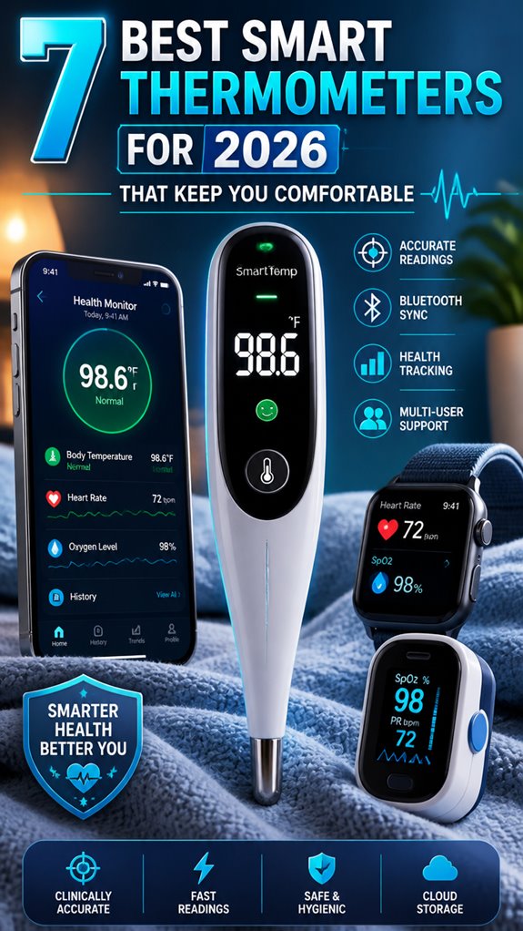 smart thermometers for 2026 comfort