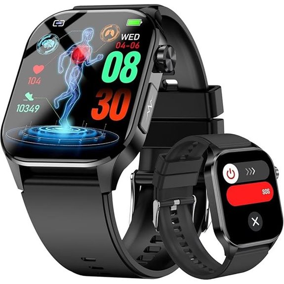 Advanced Health Smartwatch with Blood Monitoring