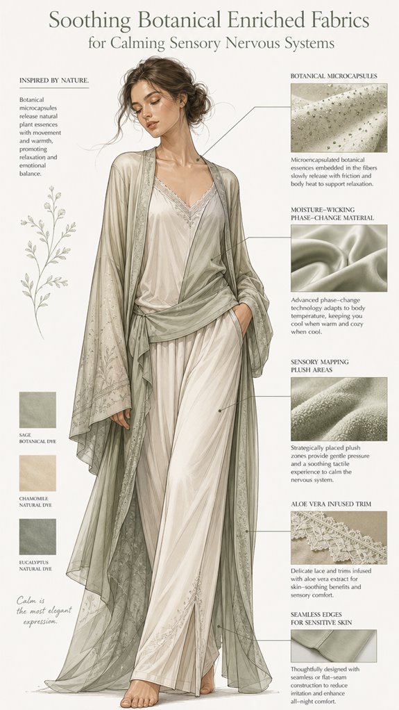 soothing botanical fabric comfort