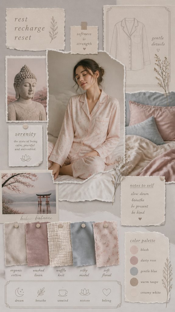 soothing pastel sleep palette