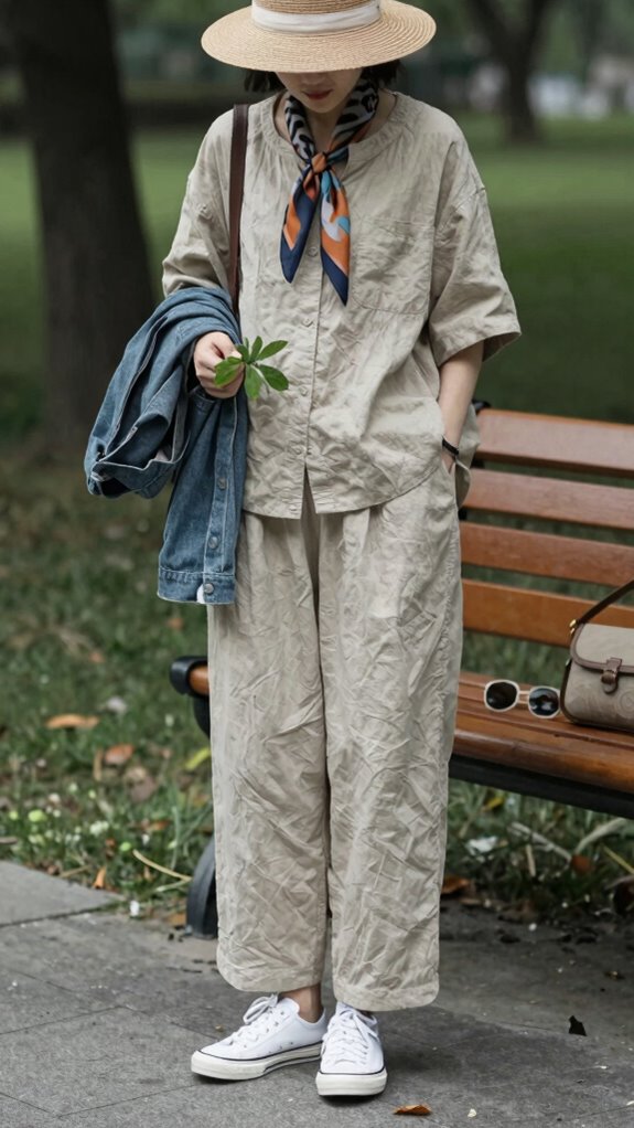 style linen boiler suits effortlessly