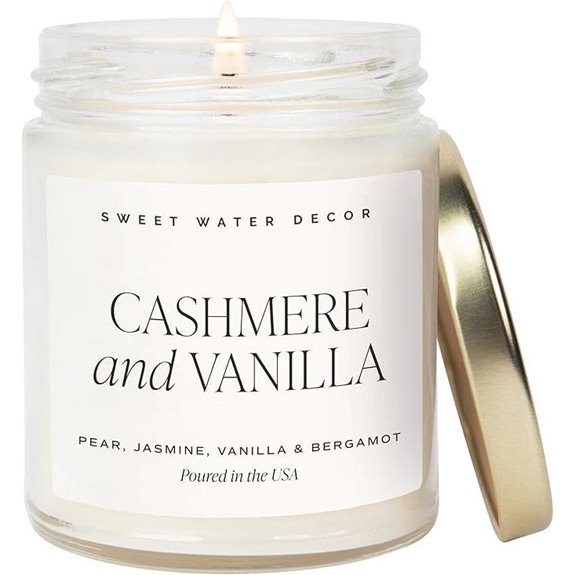 Sweet Water Cashmere & Vanilla Soy Candle