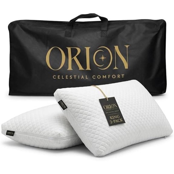 ORION Talalay Latex King Pillows (2 Pack)