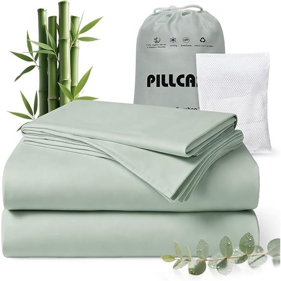 Luxury Tencel & Bamboo Cooling Sheet Set (Queen)