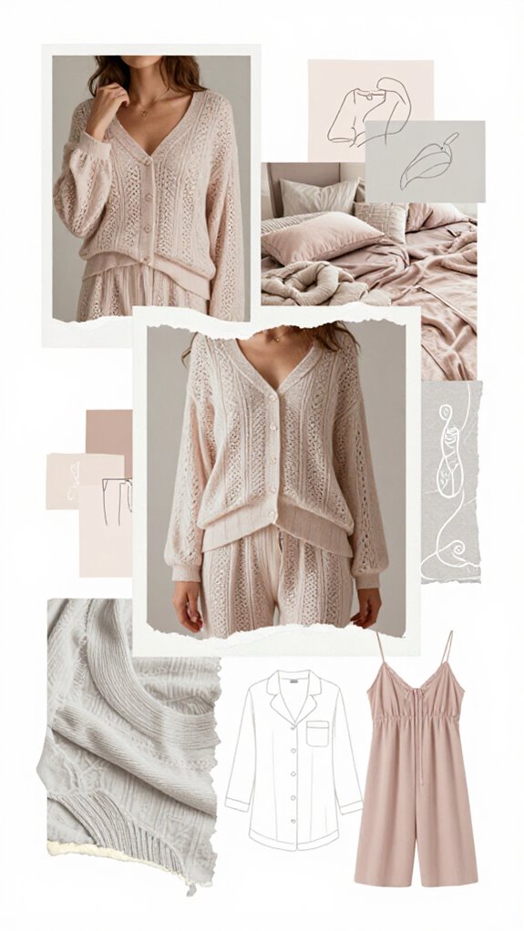 textured knit elegance