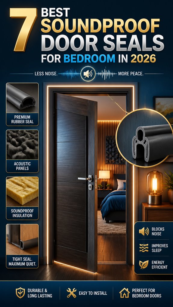 top soundproof door seals