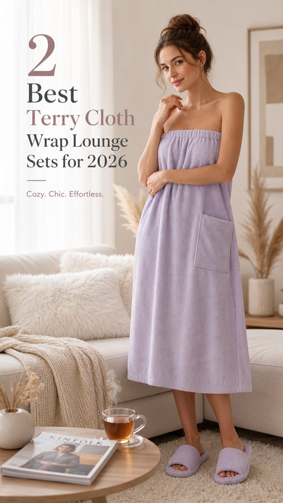 top terry cloth lounge sets