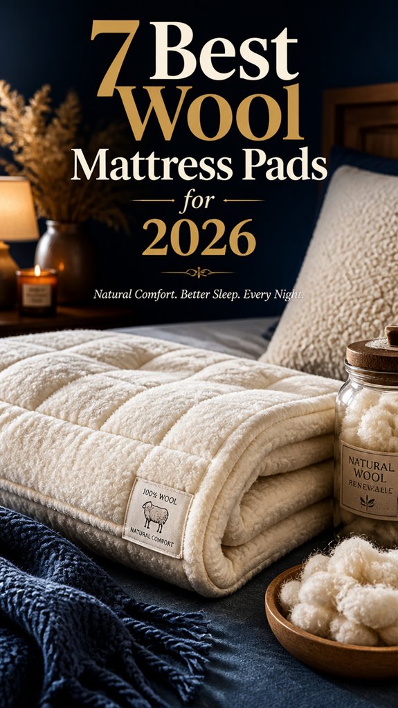 top wool mattress pads 2026