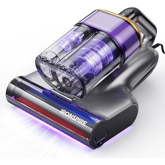 Bed Mattress Vacuum with UV-C HEPA Ultrasonic & Heat