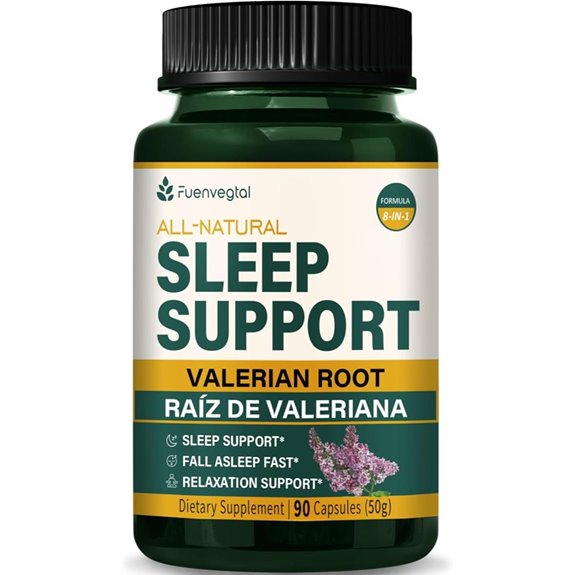 Valerian & Passion Flower Sleep Support Capsules (90)