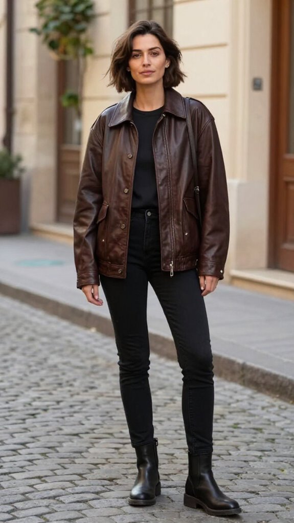 vegan leather bold style