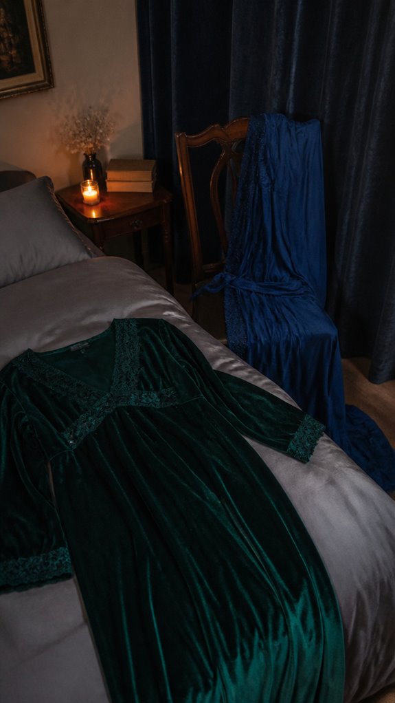velvet jewel tones for sleep