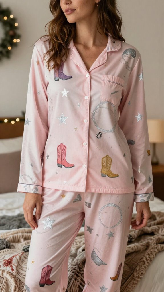 vibrant western nightwear style