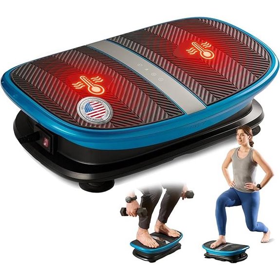 Lifepro Vibra Voice Vibration Plate with Heat & Speed