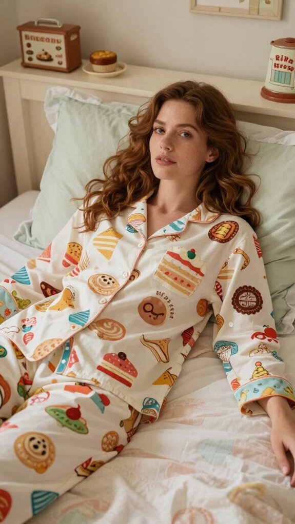 vivid retro pajama patterns