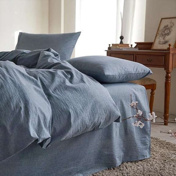 Wake In Cloud Cotton Duvet Cover Set Queen