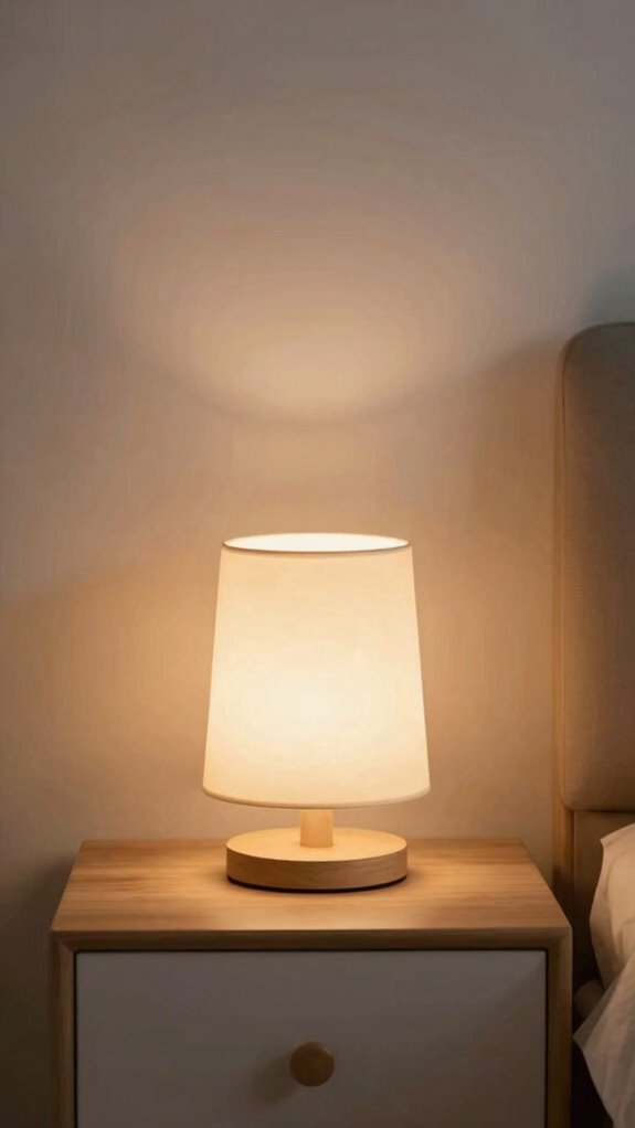 warm hues enhance sleep