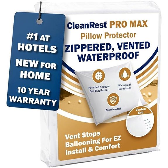 CleanRest PRO Max Waterproof Pillow Protector