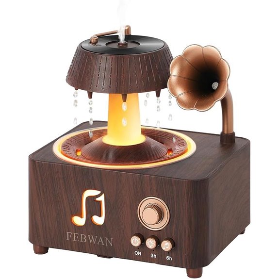 White Noise Aromatherapy Diffuser with Bluetooth Speaker