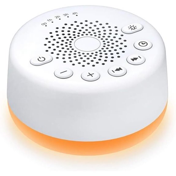 White Noise Machine with Sleep Timer and Night Lights