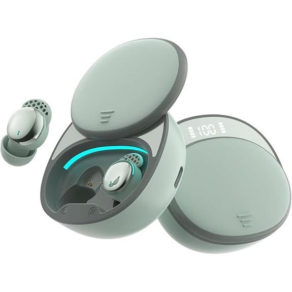 Wireless Sleep Earbuds with Noise Cancellation and Sleep Mode