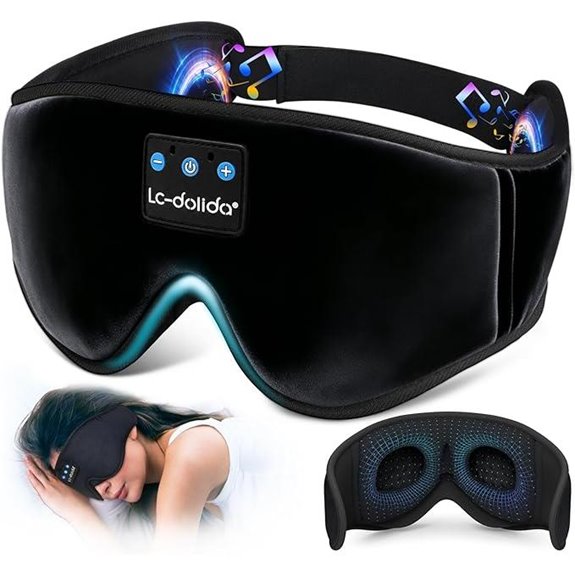 LC-dolida Wireless Sleep Headphones & Mask