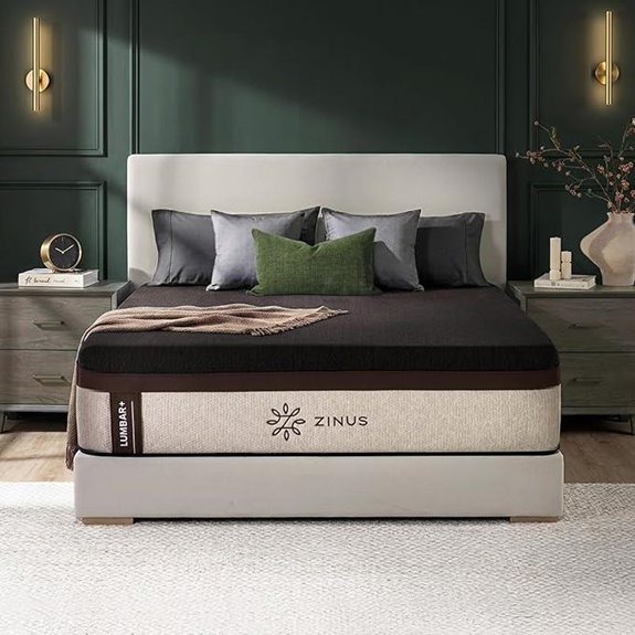 Zinus Lumbar+ Memory Foam Queen Mattress